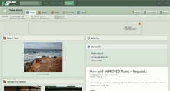 Desktop Screenshot of nala-stock.deviantart.com