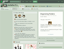 Tablet Screenshot of geritapan-fc.deviantart.com