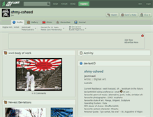Tablet Screenshot of ohmy-coheed.deviantart.com