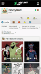 Mobile Screenshot of nevvyland.deviantart.com
