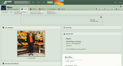 Desktop Screenshot of hipno.deviantart.com