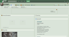 Desktop Screenshot of photogaet.deviantart.com
