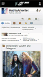 Mobile Screenshot of mathiaarkoniel.deviantart.com