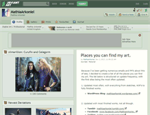 Tablet Screenshot of mathiaarkoniel.deviantart.com