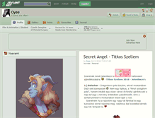 Tablet Screenshot of oyee.deviantart.com