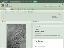 Tablet Screenshot of jasda.deviantart.com