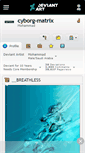 Mobile Screenshot of cyborg-matrix.deviantart.com