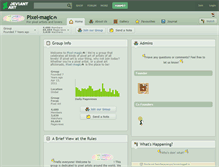Tablet Screenshot of pixel-magic.deviantart.com