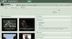 Desktop Screenshot of fumblef00t.deviantart.com