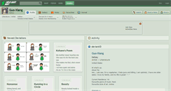 Desktop Screenshot of guo-xiang.deviantart.com