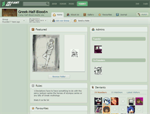 Tablet Screenshot of greek-half-blood.deviantart.com