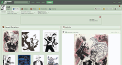 Desktop Screenshot of cjz.deviantart.com