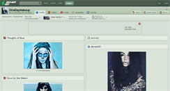 Desktop Screenshot of dinadaymakeup.deviantart.com