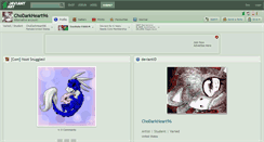 Desktop Screenshot of chodarkheart96.deviantart.com