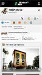 Mobile Screenshot of frostbox.deviantart.com