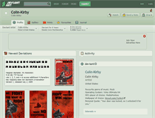 Tablet Screenshot of colin-kirby.deviantart.com
