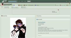 Desktop Screenshot of kyraleonheart.deviantart.com