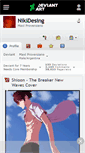 Mobile Screenshot of nikidesing.deviantart.com