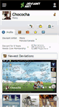 Mobile Screenshot of chococha.deviantart.com