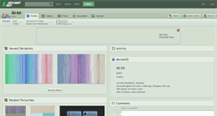 Desktop Screenshot of iki-bir.deviantart.com