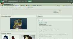 Desktop Screenshot of daydreamer252.deviantart.com