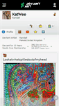 Mobile Screenshot of katwee.deviantart.com