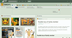 Desktop Screenshot of dragonous3.deviantart.com
