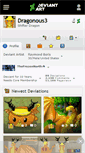 Mobile Screenshot of dragonous3.deviantart.com