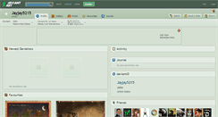 Desktop Screenshot of jayjay5215.deviantart.com