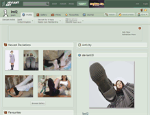 Tablet Screenshot of lmi2.deviantart.com