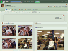 Tablet Screenshot of creepplz.deviantart.com