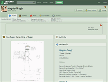 Tablet Screenshot of magnis-gregir.deviantart.com