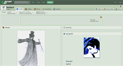 Desktop Screenshot of bunny4.deviantart.com