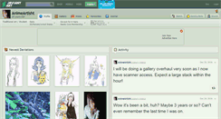 Desktop Screenshot of animeartisht.deviantart.com