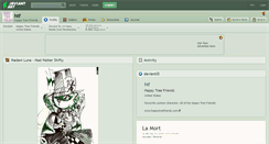 Desktop Screenshot of htf.deviantart.com
