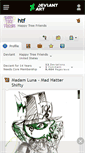 Mobile Screenshot of htf.deviantart.com