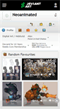 Mobile Screenshot of neoanimated.deviantart.com