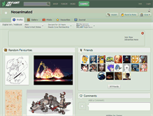 Tablet Screenshot of neoanimated.deviantart.com