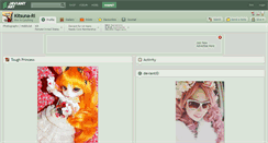 Desktop Screenshot of kitsuna-ri.deviantart.com