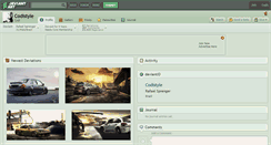 Desktop Screenshot of codistyle.deviantart.com