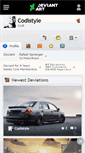 Mobile Screenshot of codistyle.deviantart.com
