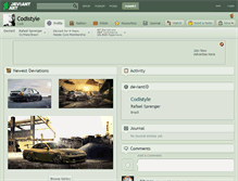 Tablet Screenshot of codistyle.deviantart.com