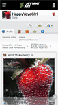 Mobile Screenshot of happyyeyegirl.deviantart.com