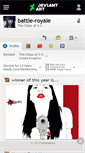 Mobile Screenshot of battle-royale.deviantart.com