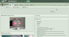 Desktop Screenshot of nana-cat.deviantart.com