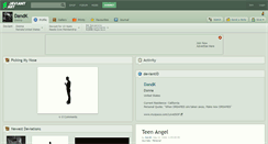 Desktop Screenshot of dandk.deviantart.com