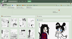 Desktop Screenshot of h2yk.deviantart.com