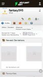 Mobile Screenshot of fantasy595.deviantart.com