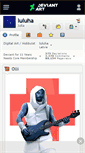 Mobile Screenshot of luluha.deviantart.com