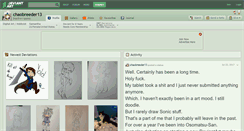 Desktop Screenshot of chaobreeder13.deviantart.com